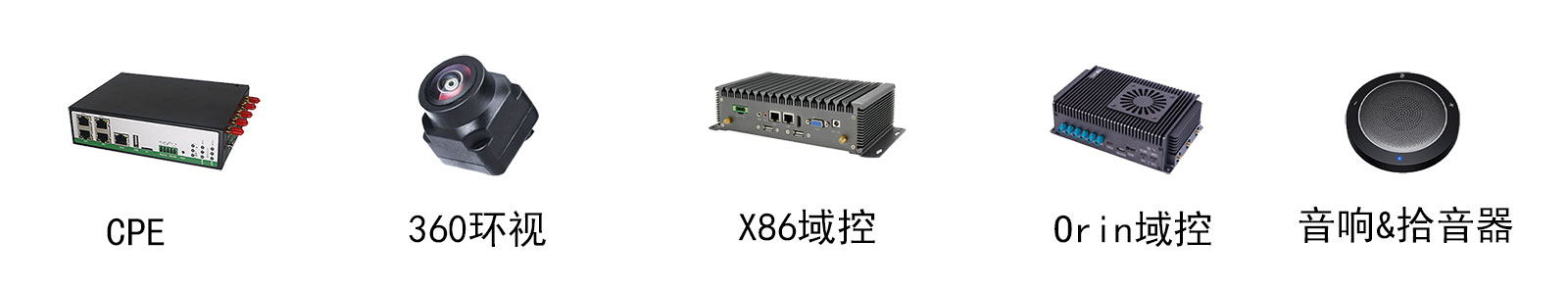 远程受控设备组件可选配置